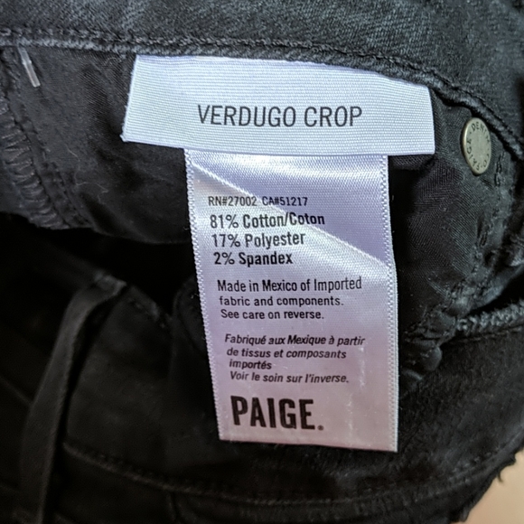 PAIGE Verdugo Crop Jeans - Picture 12 of 14